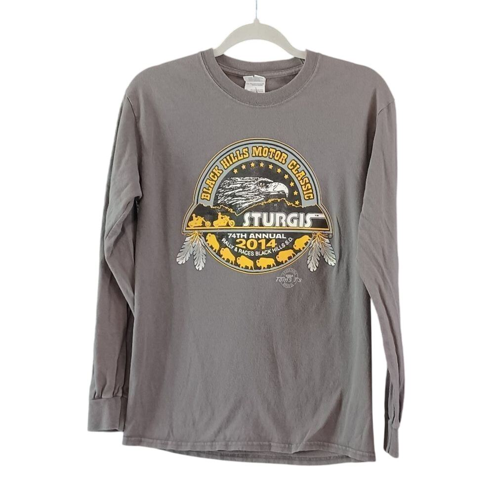 Sturgis 2014 Black Hills Motor Classic 74th Annual Shirt Vintage